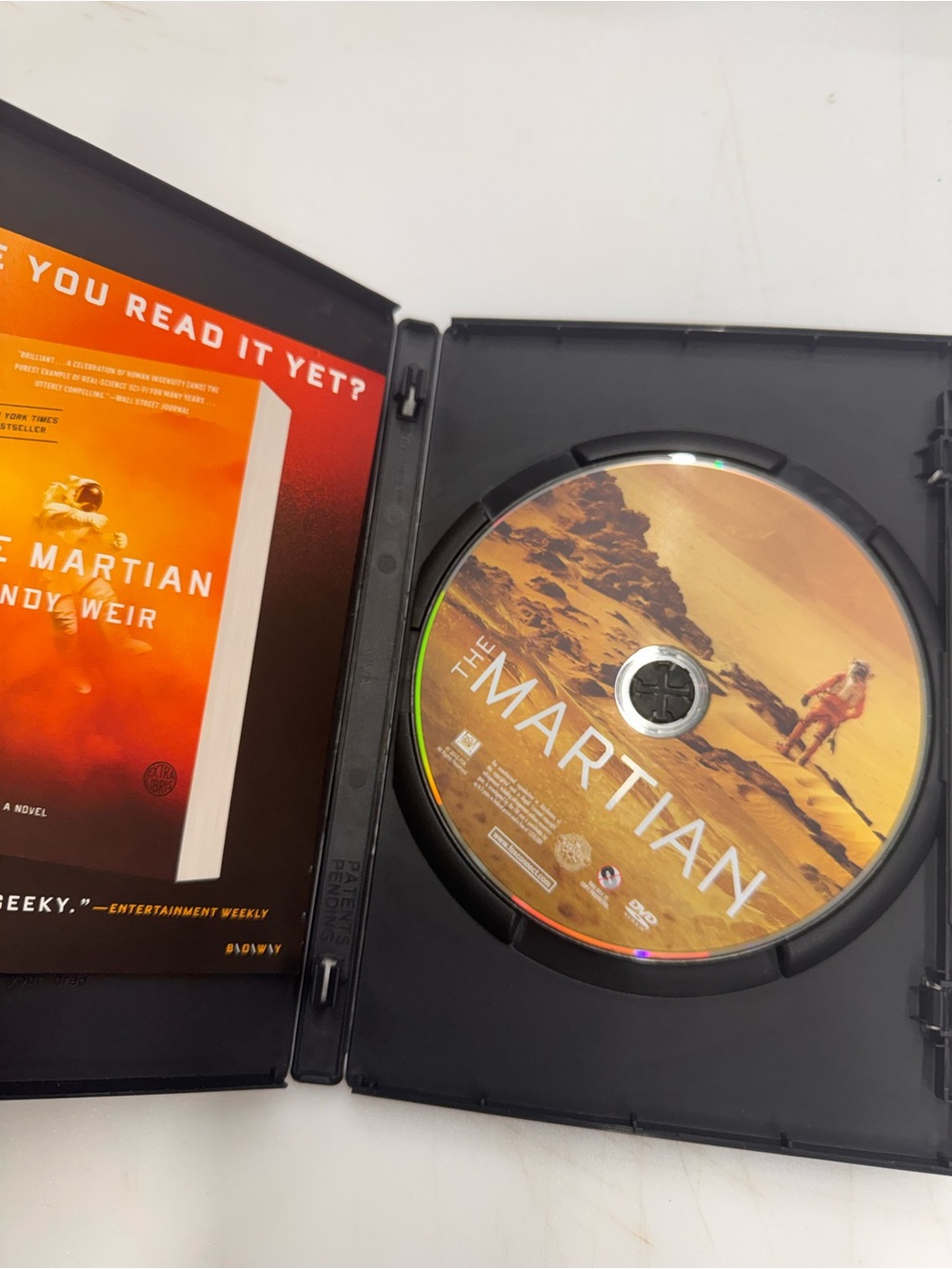 The Martian DVD Matt Damon Sci Fi Tested, Working Movie - Picture 3 of 3